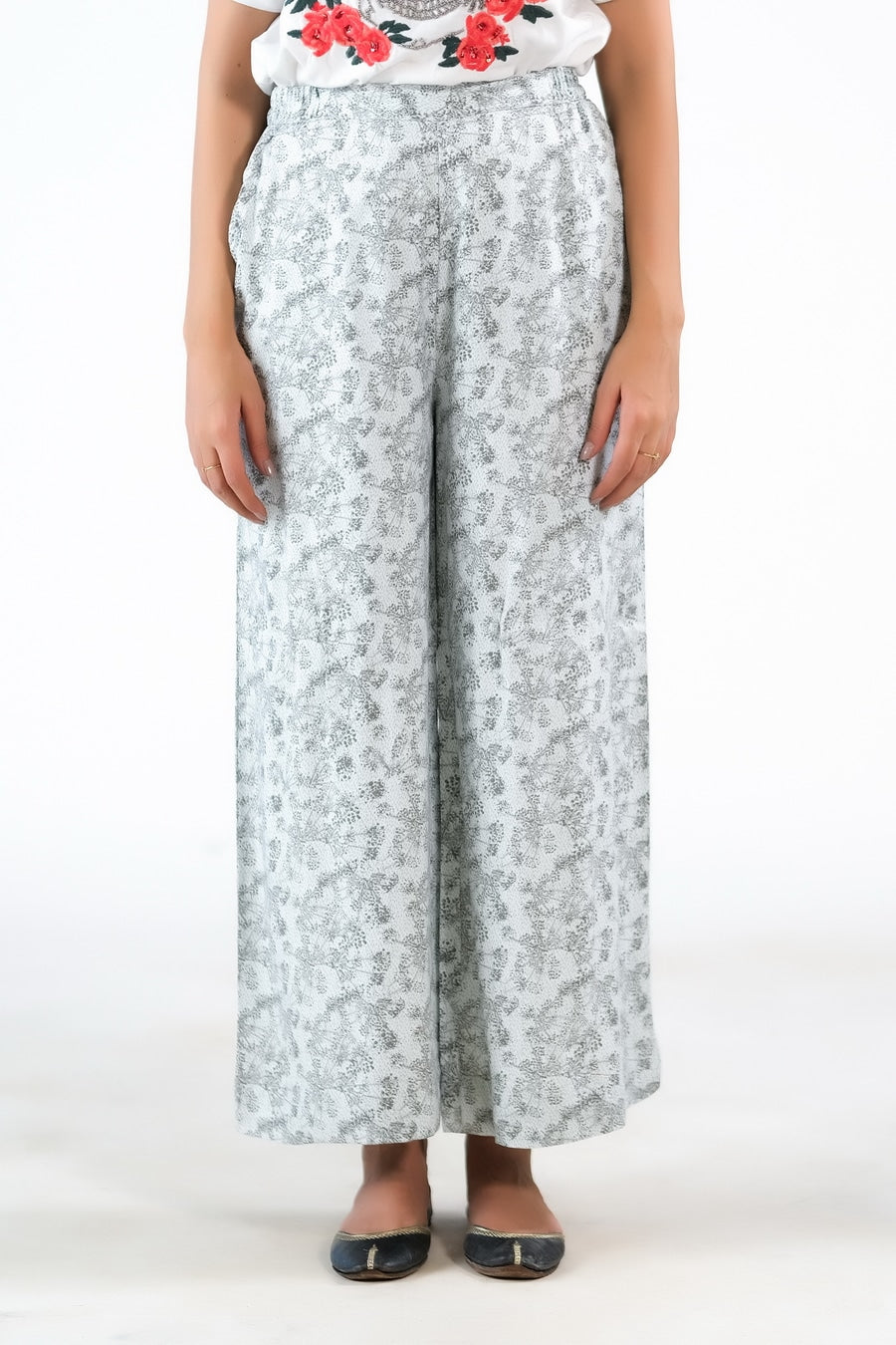Alover Art Work Wide Leg Pant