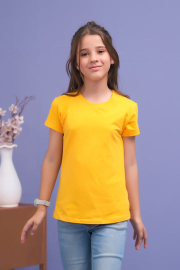 Basic Tee - Yellow