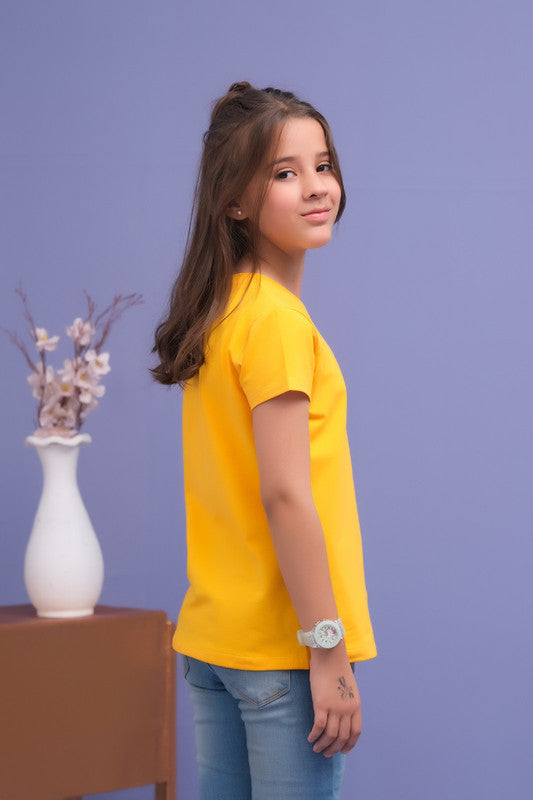 Basic Tee - Yellow