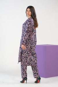 Dark Kaleidoscope - Cambric - Cambric - cambric, dresses, 2pcs-rtw, women-clearance - Sprinkles Pakistan