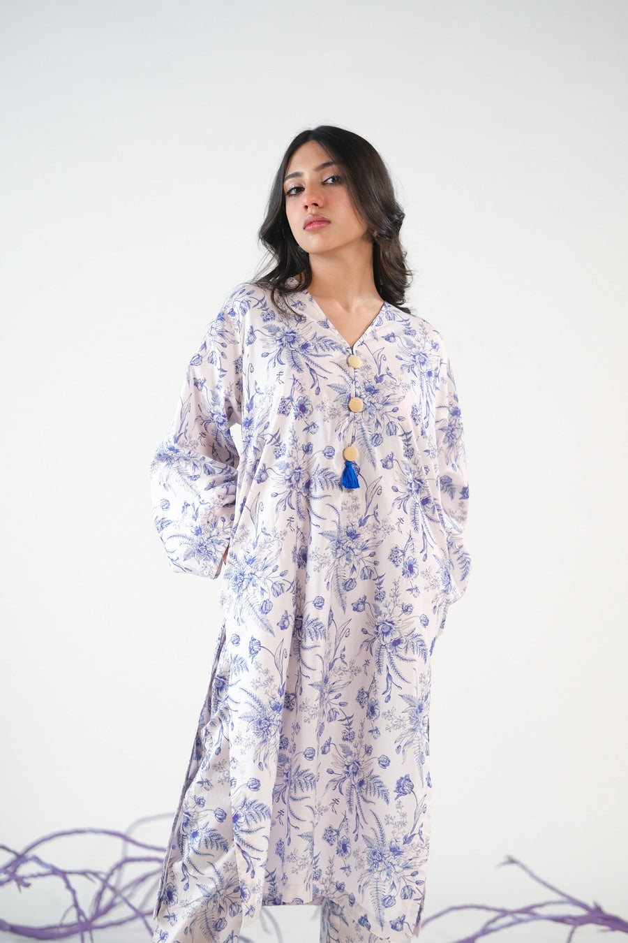 Arctic Elegance - Slub Cotton