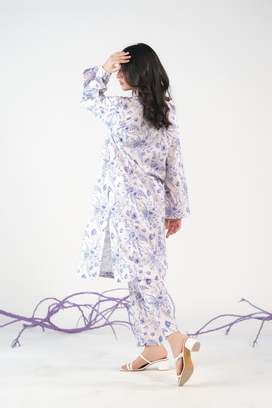 Arctic Elegance - Slub Cotton