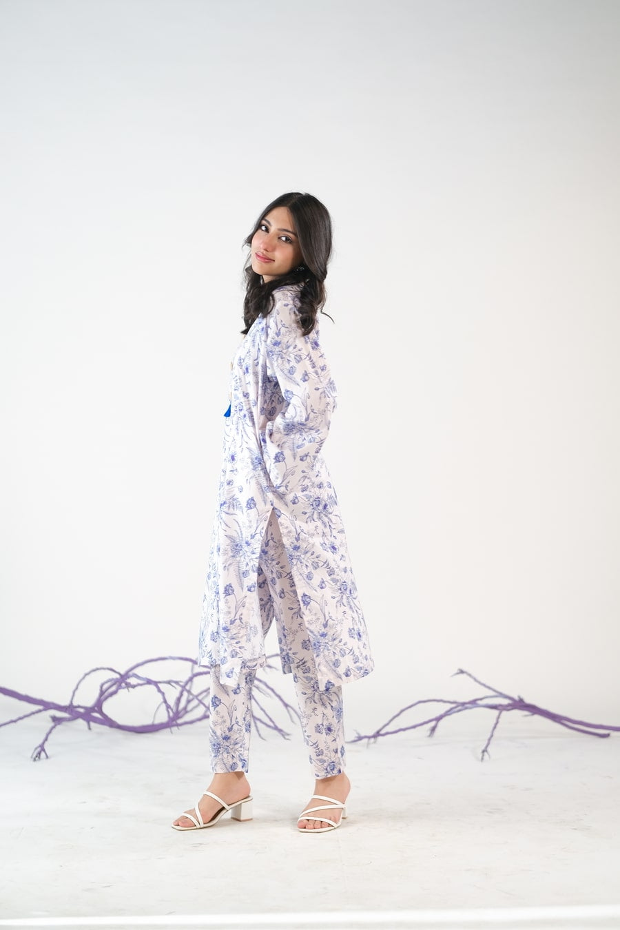 Arctic Elegance - Slub Cotton