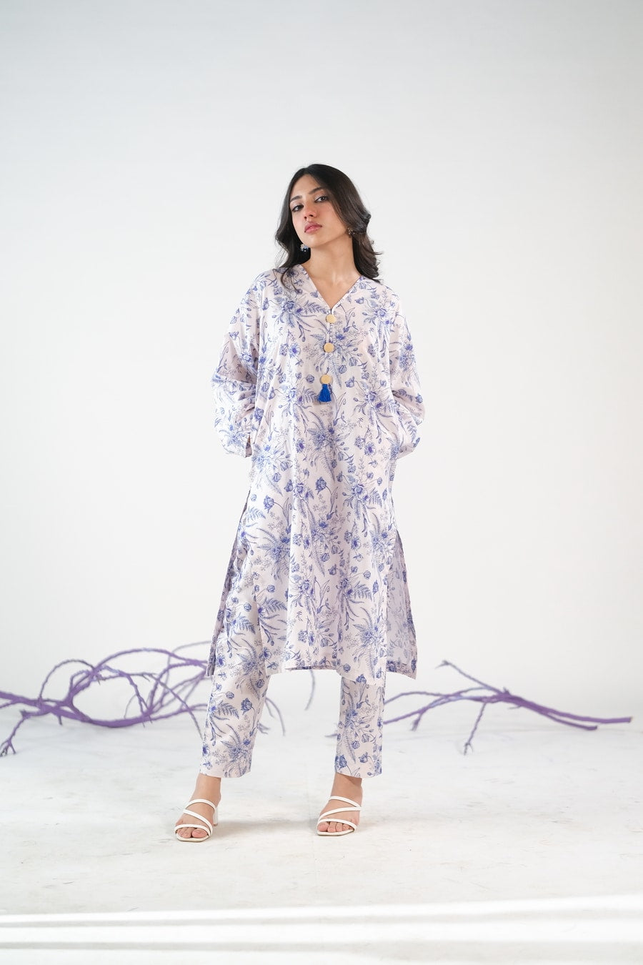 Arctic Elegance - Slub Cotton