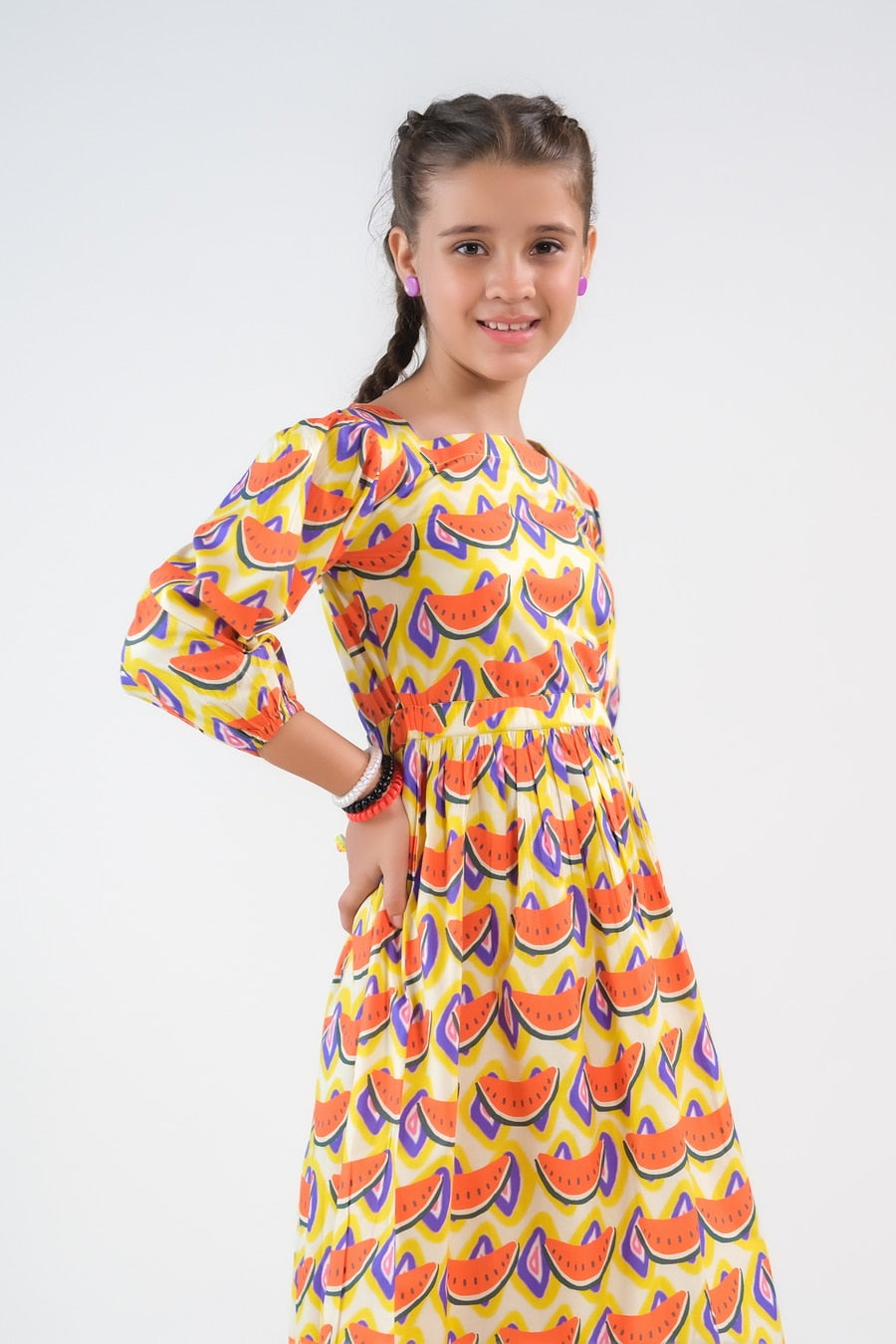 Watermelon Whirl - Cambric