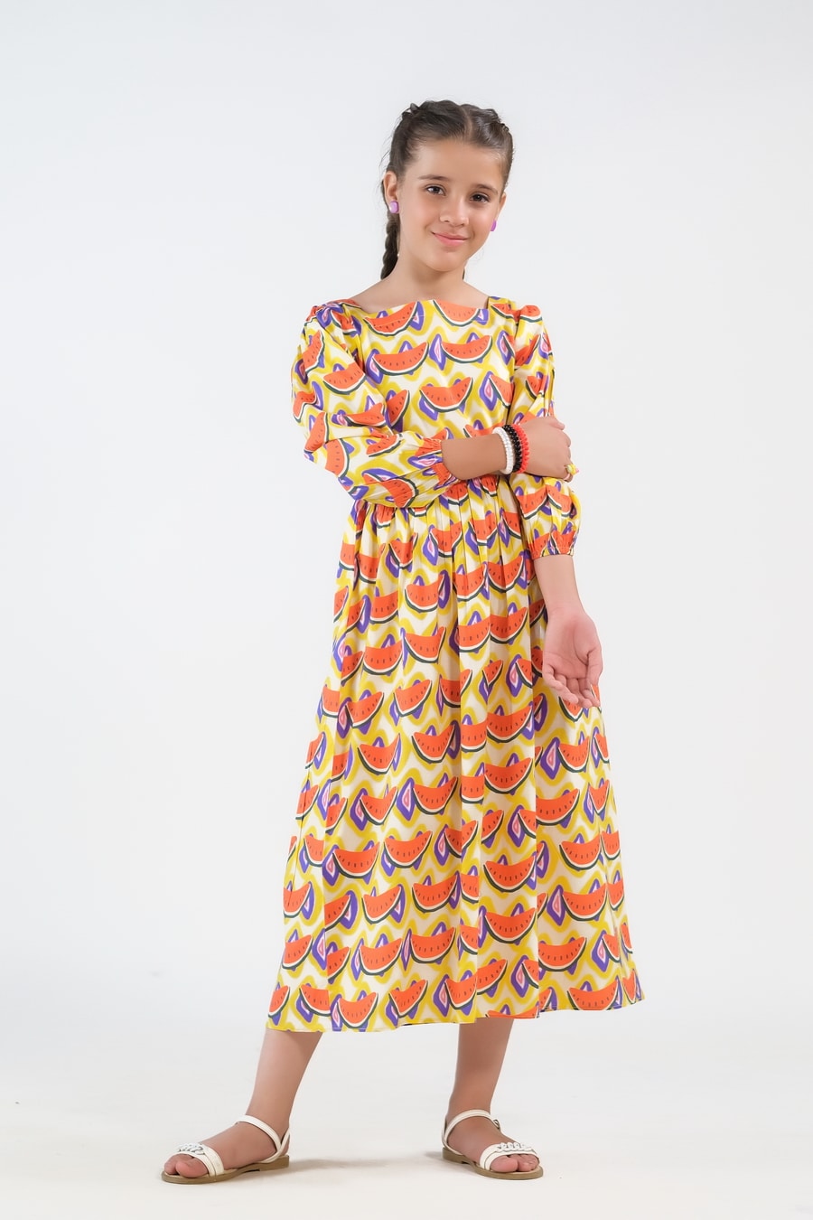 Watermelon Whirl - Cambric