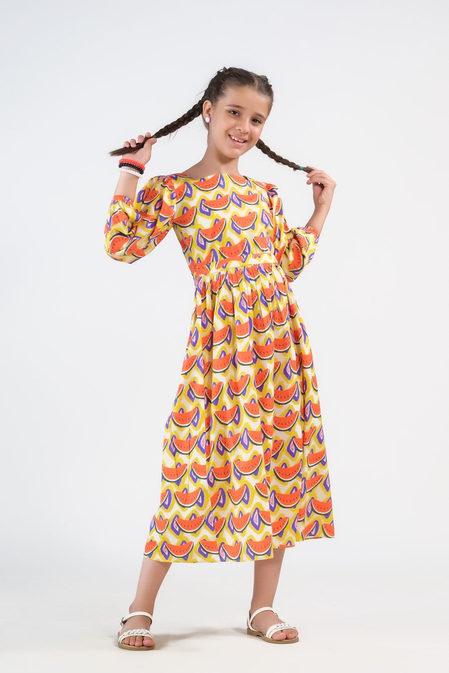 Watermelon Whirl - Cambric