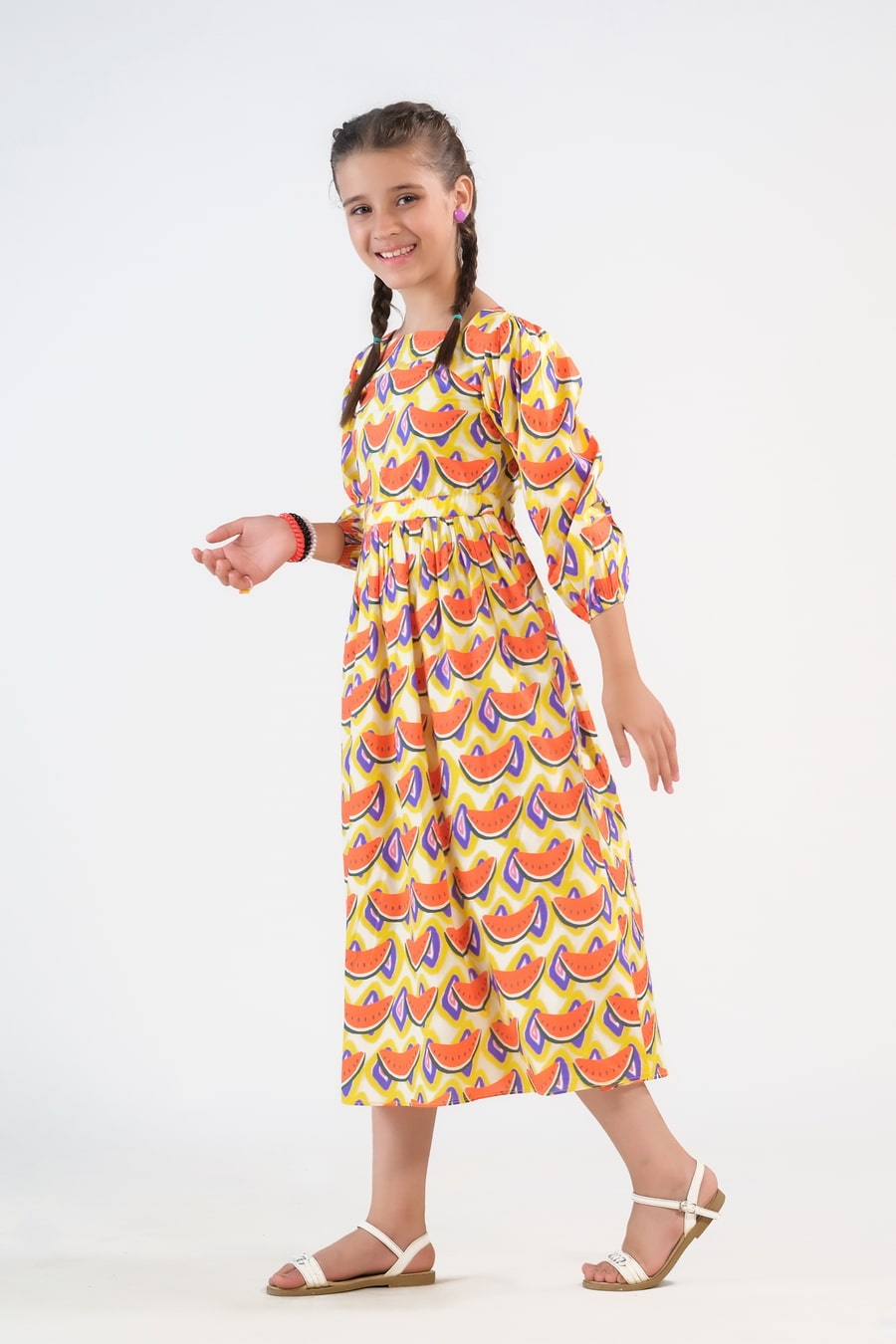 Watermelon Whirl - Cambric