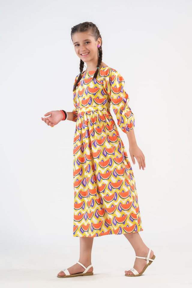 Watermelon Whirl - Cambric