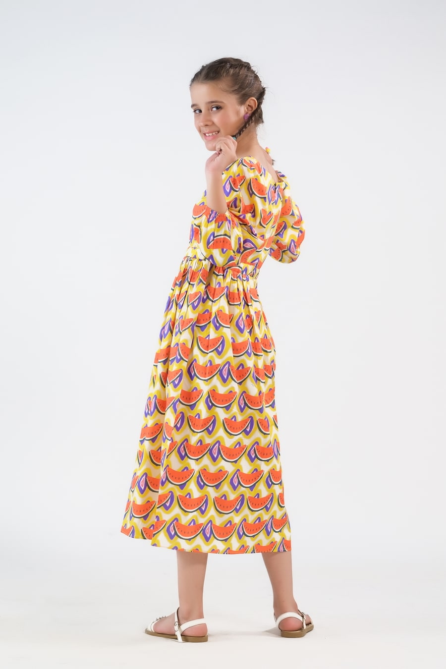 Watermelon Whirl - Cambric