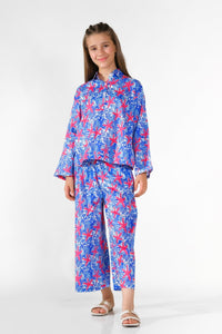 Sea Star - 2 Pcs Set - Luxury Lawn - Luxury Lawn - 2pcs-ready-to-wear, kids - Sprinkles Pakistan