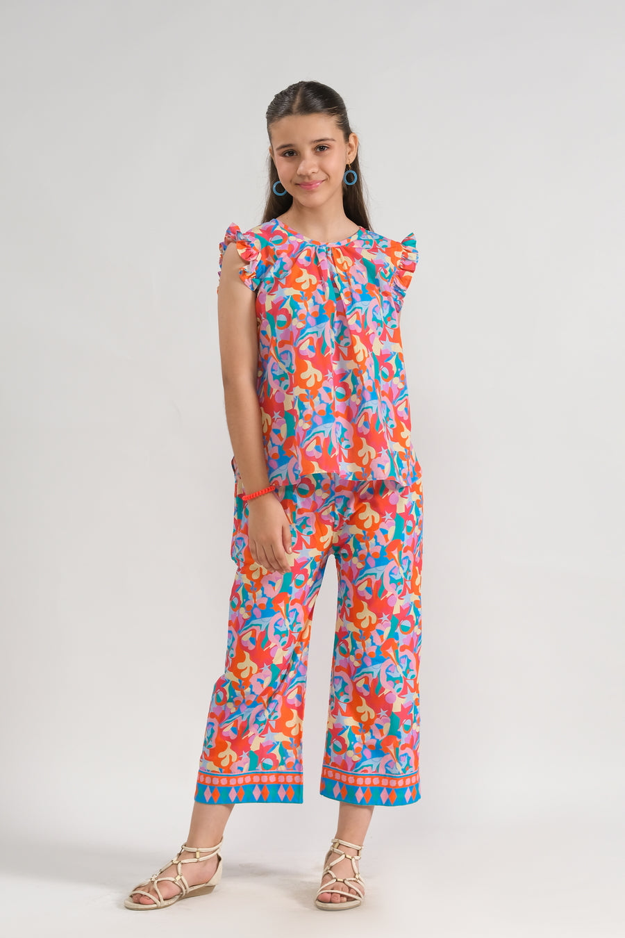 Sunset Petals - Co-ord Set