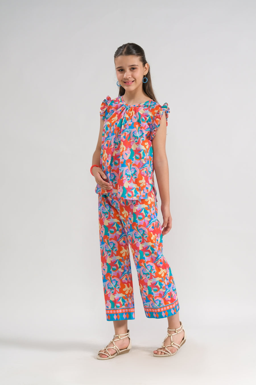 Sunset Petals - Co-ord Set