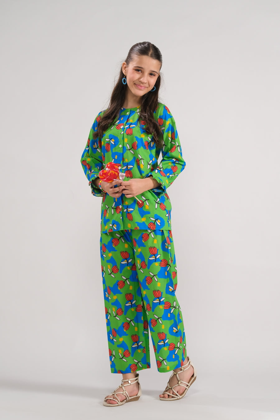 Emerald Bloom - Co-ord Set