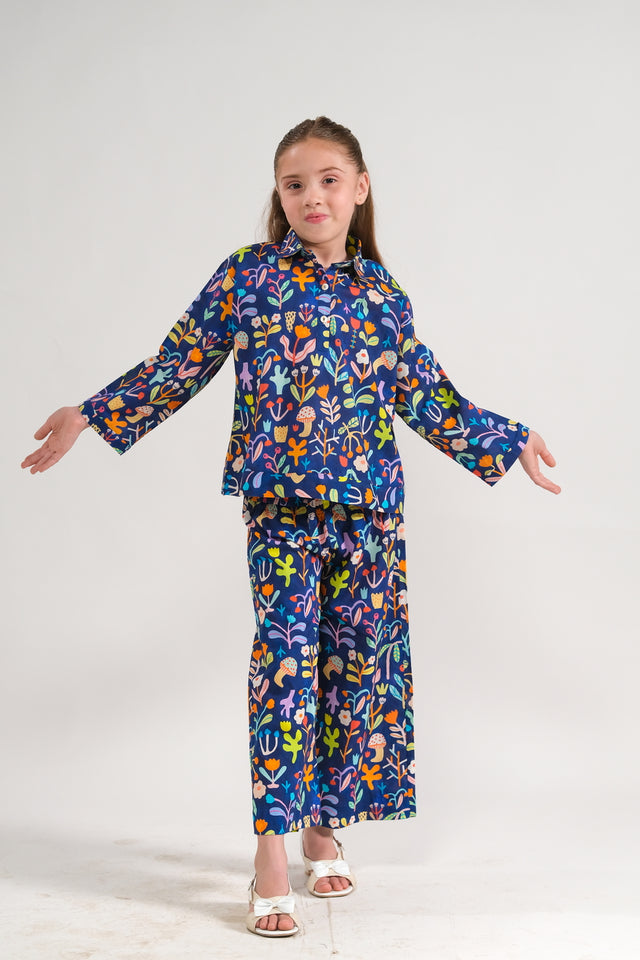 Floral Nocturne - Co-ord Set