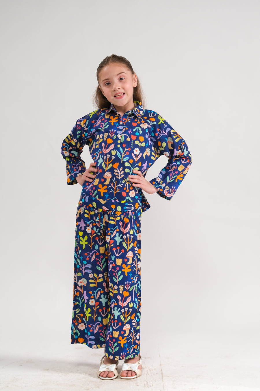 Floral Nocturne - Co-ord Set