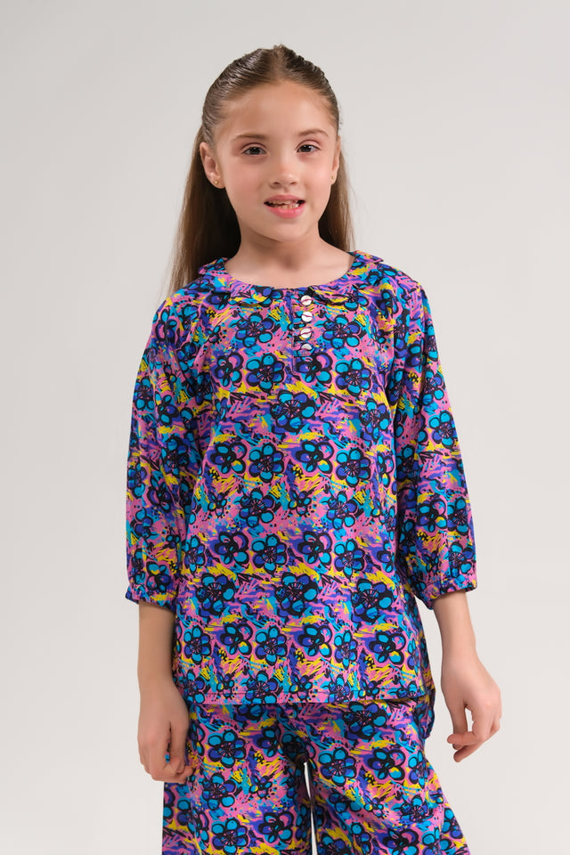 Twilight Petals - Co-ord Set