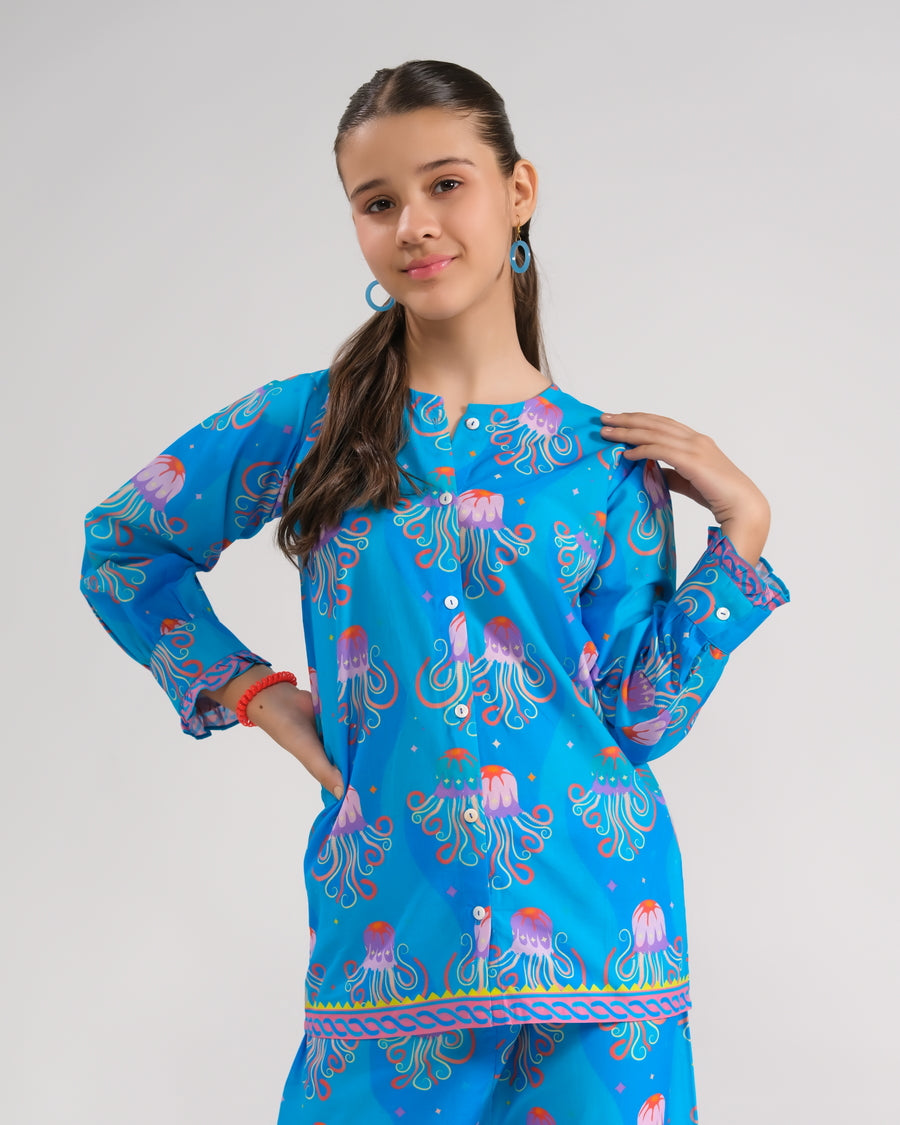 Oceanic Whimsy- Co-ord Set