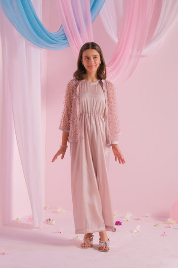Mauve - 2pc - Jumpsuit & Outerwear
