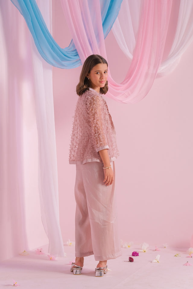 Mauve - 2pc - Jumpsuit & Outerwear