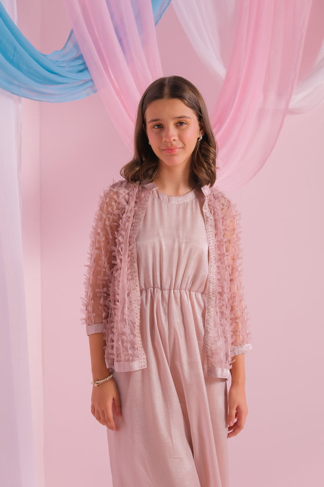 Mauve - 2pc - Jumpsuit & Outerwear