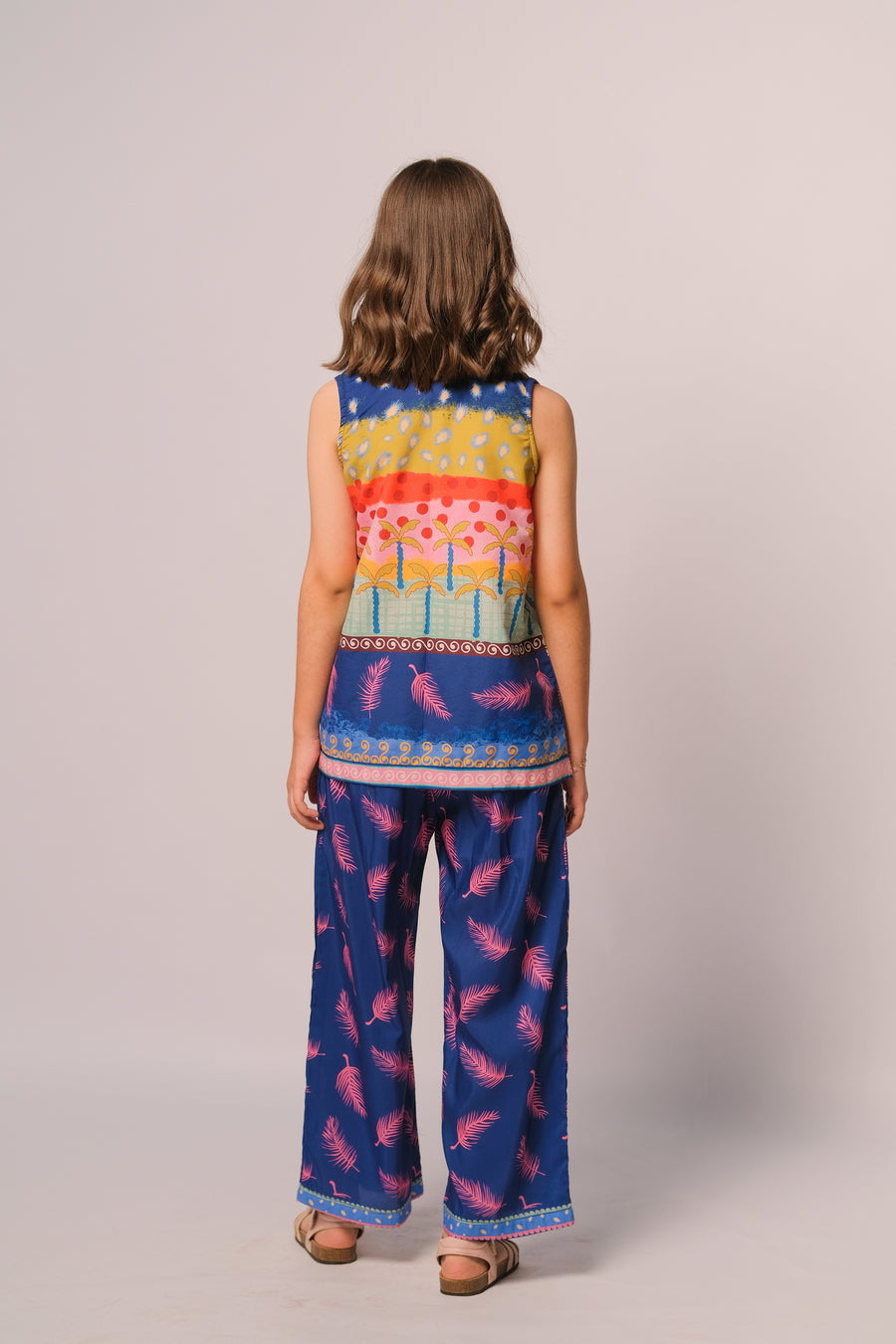 Tropical Breeze - Co-ord Set - Cotton Mix - 2pcs-ready-to-wear, Kids Co-Ord Set - Sprinkles Pakistan