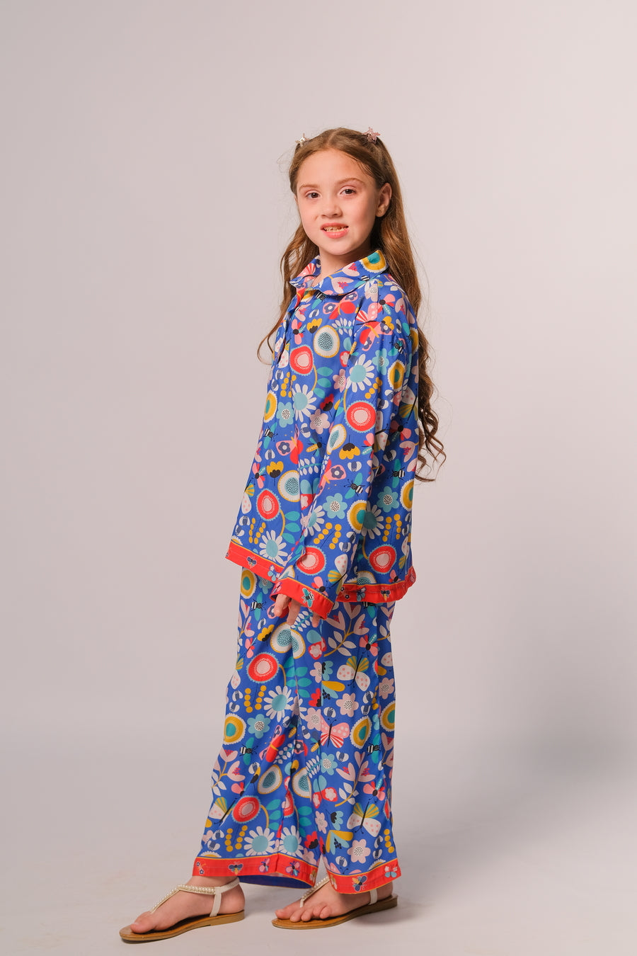 Butterfly - Co-ord Set - Cotton Mix - 2pcs-ready-to-wear, Kids Co-Ord Set - Sprinkles Pakistan
