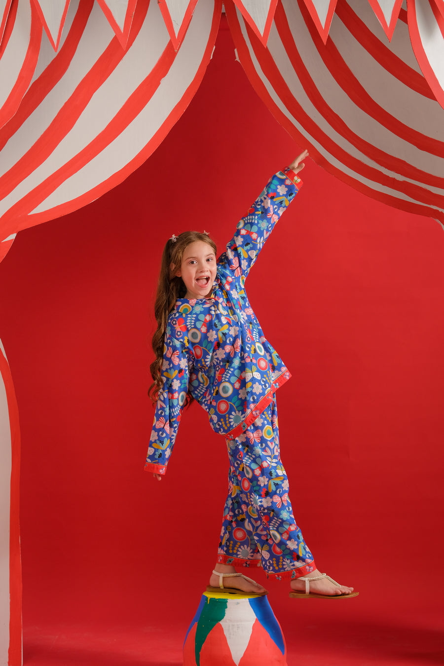 Butterfly - Co-ord Set - Cotton Mix - 2pcs-ready-to-wear, Kids Co-Ord Set - Sprinkles Pakistan