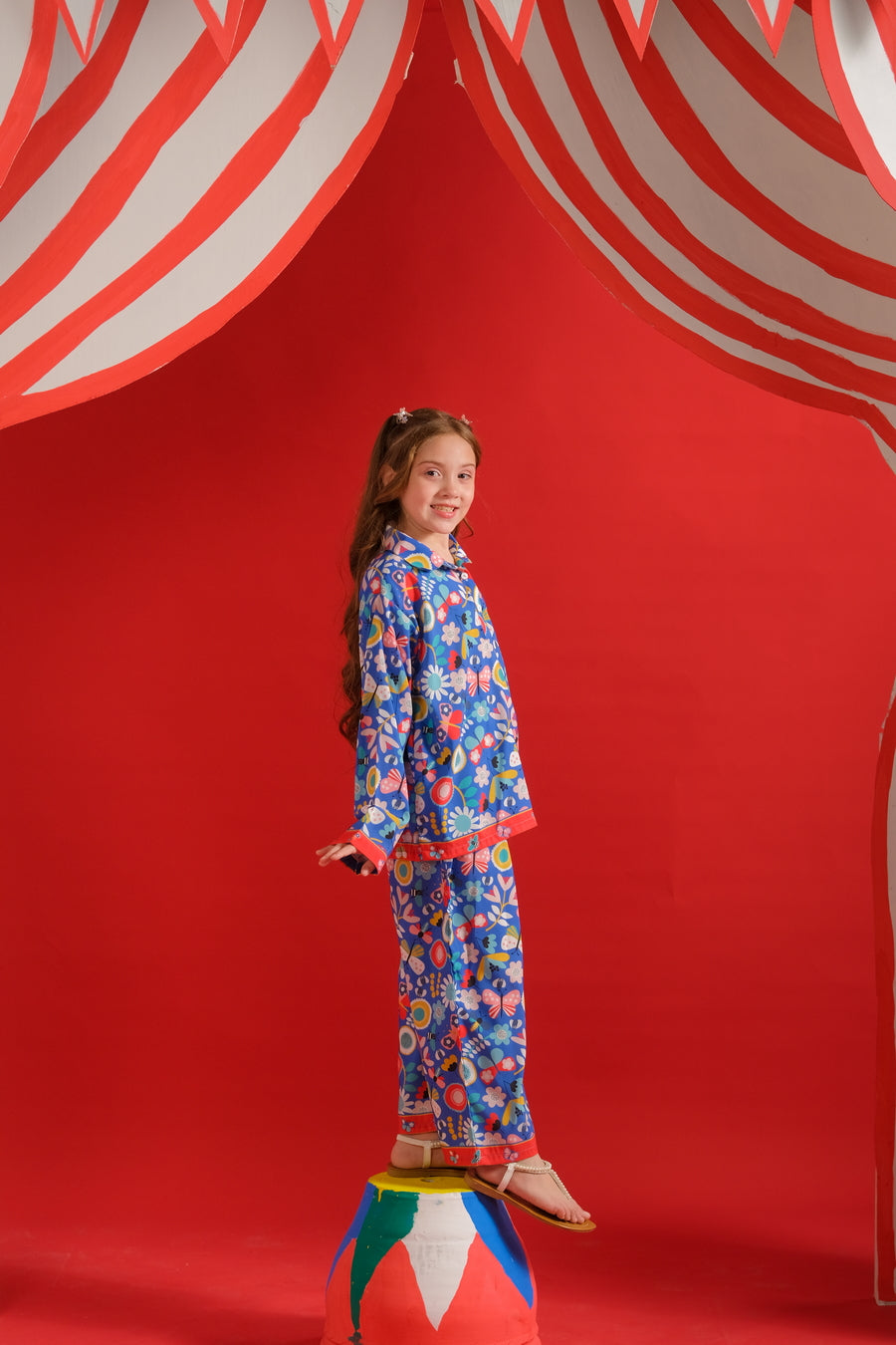 Butterfly - Co-ord Set - Cotton Mix - 2pcs-ready-to-wear, Kids Co-Ord Set - Sprinkles Pakistan