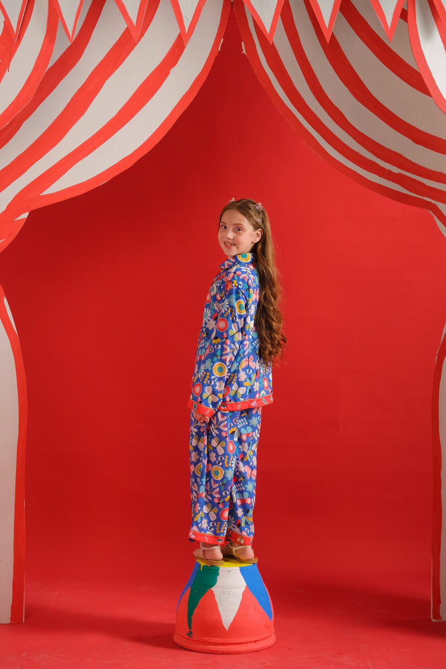 Butterfly - Co-ord Set - Cotton Mix - 2pcs-ready-to-wear, Kids Co-Ord Set - Sprinkles Pakistan