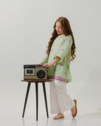 Vintage Boho Glow - 1pc - Embroidered - Lawn/Cotton - 2pcs-ready-to-wear - Sprinkles Pakistan