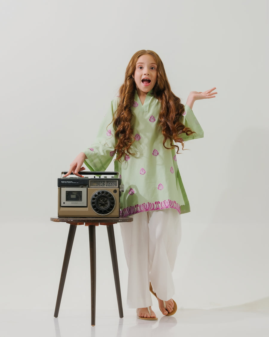 Vintage Boho Glow - 1pc - Embroidered - Lawn/Cotton - 2pcs-ready-to-wear - Sprinkles Pakistan