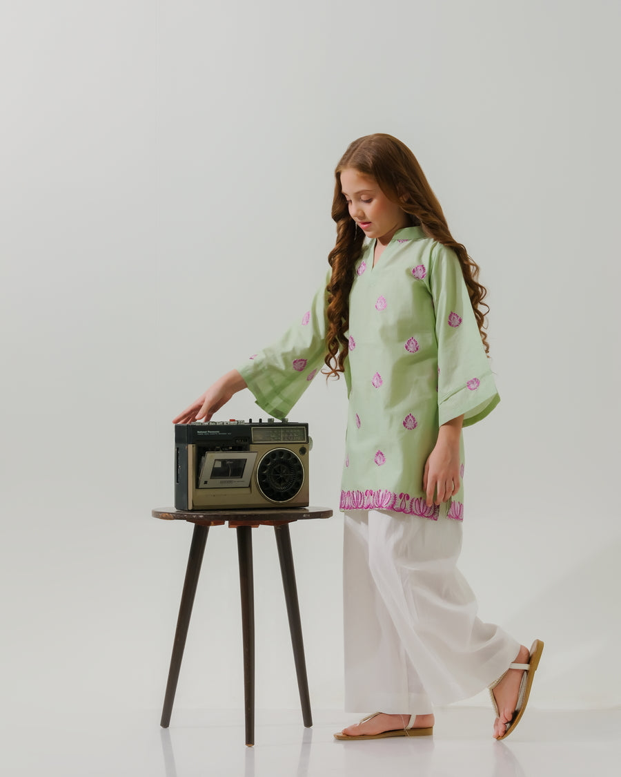 Vintage Boho Glow - 1pc - Embroidered - Lawn/Cotton - 2pcs-ready-to-wear - Sprinkles Pakistan