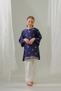 Midnight Blooms - 1pc - Embroidered - Lawn/Cotton - 2pcs-ready-to-wear - Sprinkles Pakistan