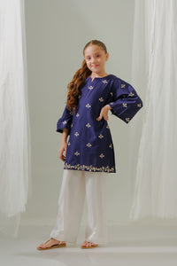 Midnight Blooms - 1pc - Embroidered - Lawn/Cotton - 2pcs-ready-to-wear - Sprinkles Pakistan