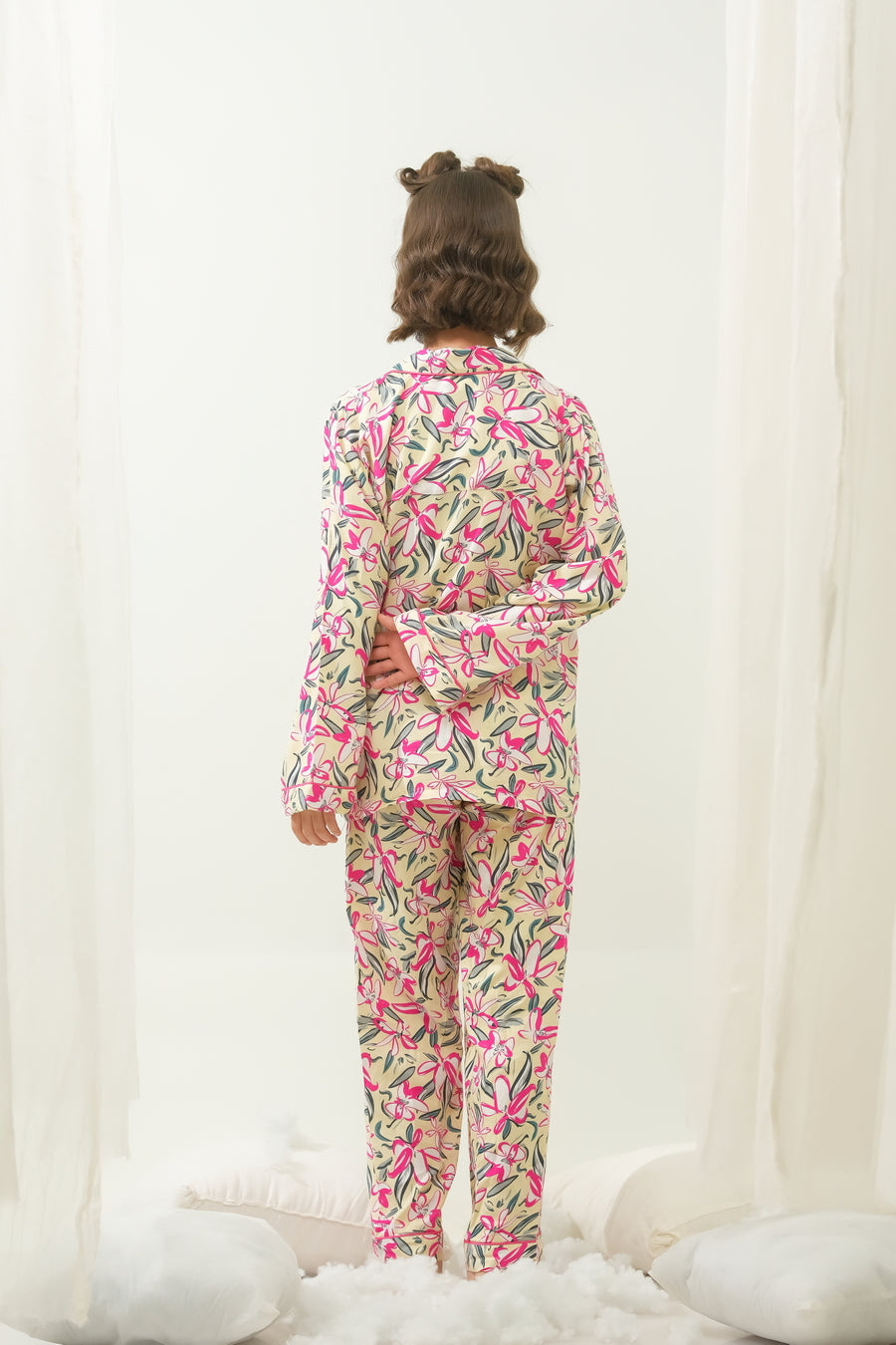 WhisperFlorals - Night Suit - 2pcs