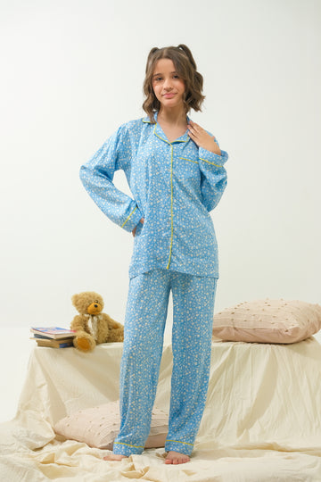 Daisy Dusk Charm - Night Suit - 2pcs