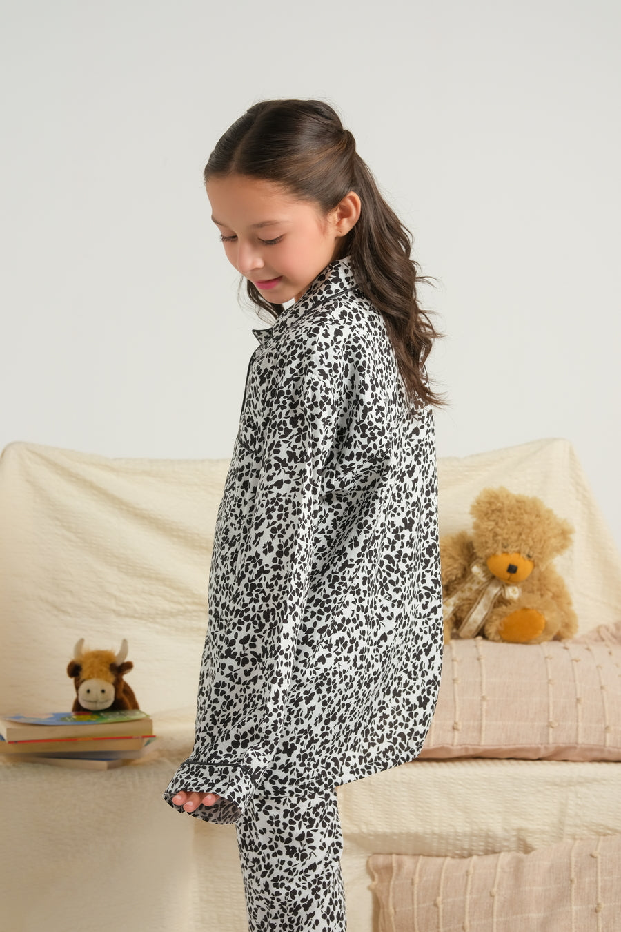 Monochrome Maze - Night Suit - 2pcs