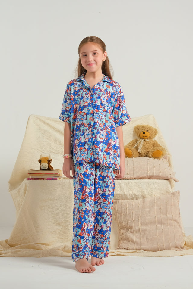 Blue Citrus Comfort - Night Suit - 2pcs