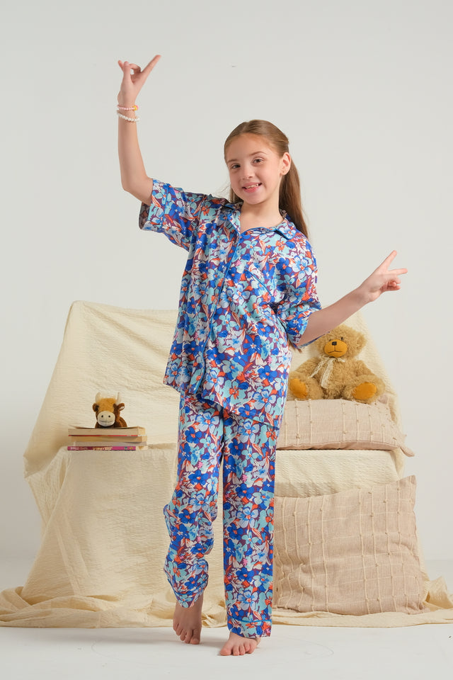 Blue Citrus Comfort - Night Suit - 2pcs