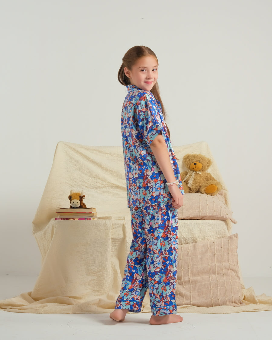Blue Citrus Comfort - Night Suit - 2pcs