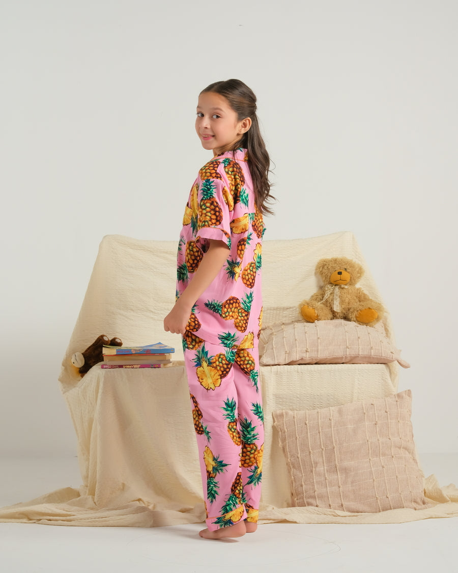 Pineapple Dreams - Night Suit - 2pcs