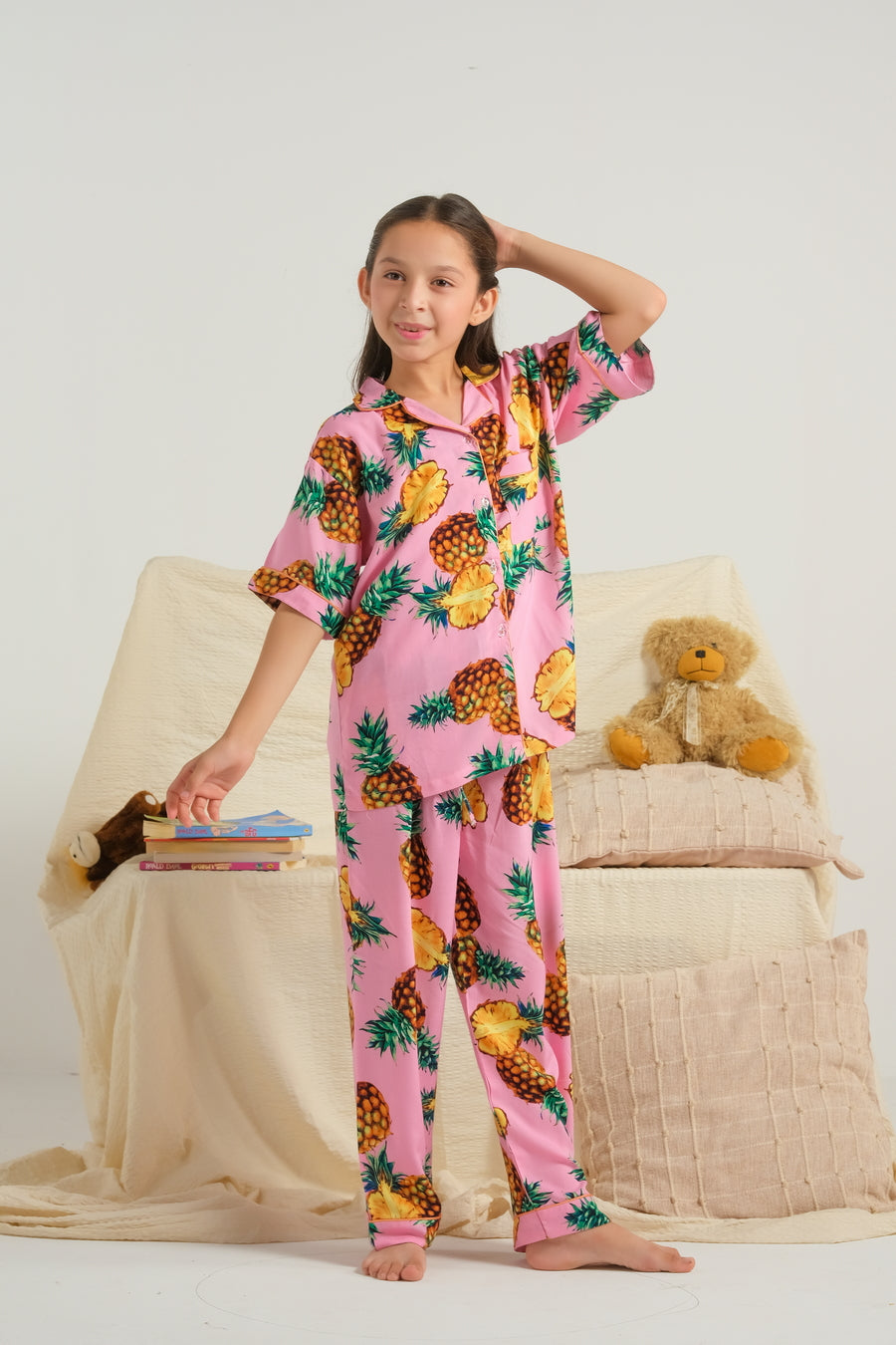 Pineapple Dreams - Night Suit - 2pcs