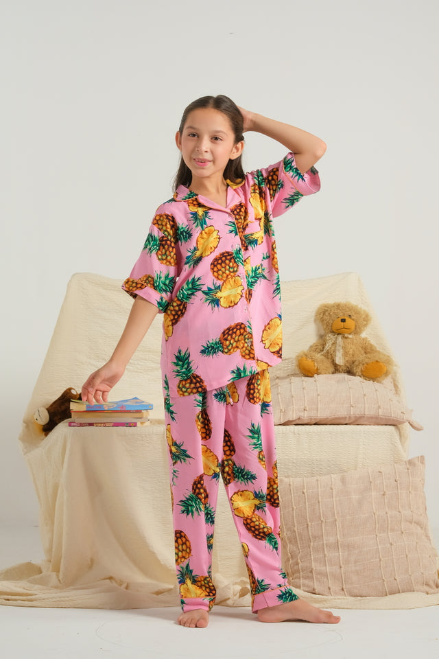 Pineapple Dreams - Night Suit - 2pcs