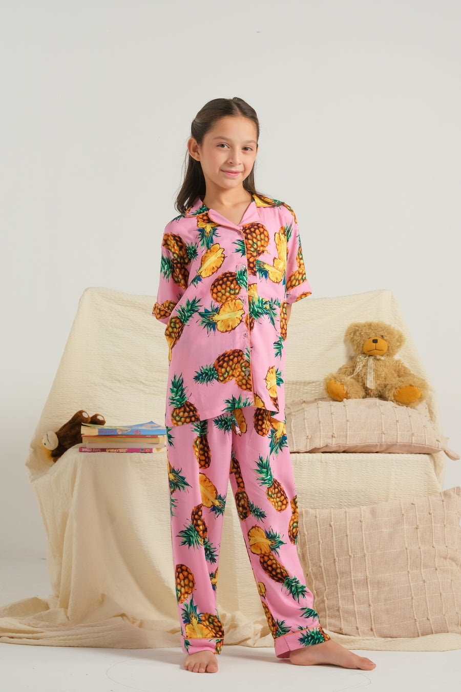 Pineapple Dreams - Night Suit - 2pcs
