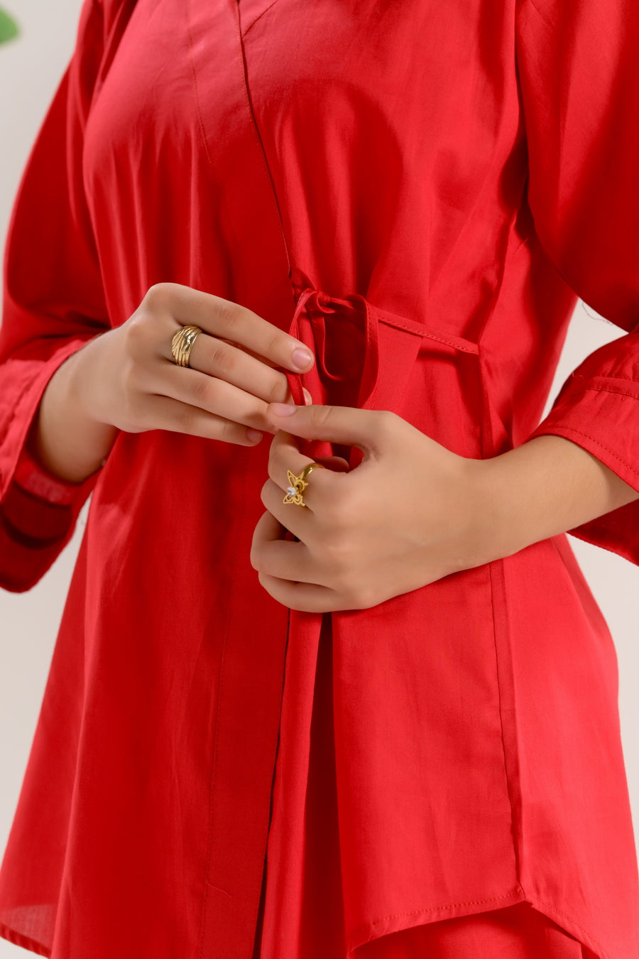 Red Crimson Classic - Co-ord Set