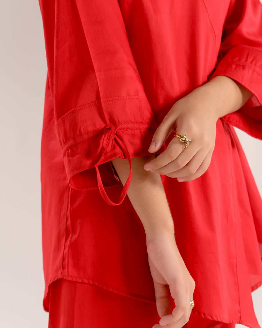 Red Crimson Classic - Co-ord Set