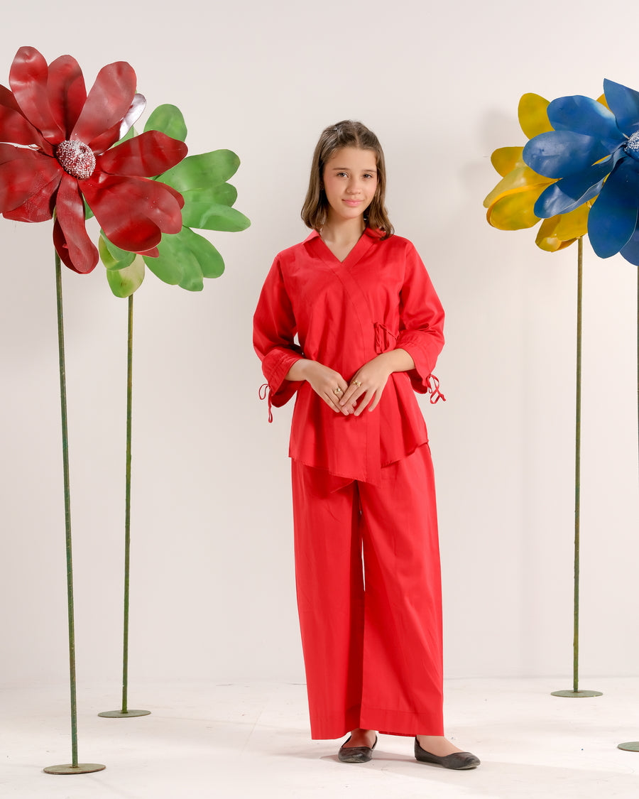 Red Crimson Classic - Co-ord Set