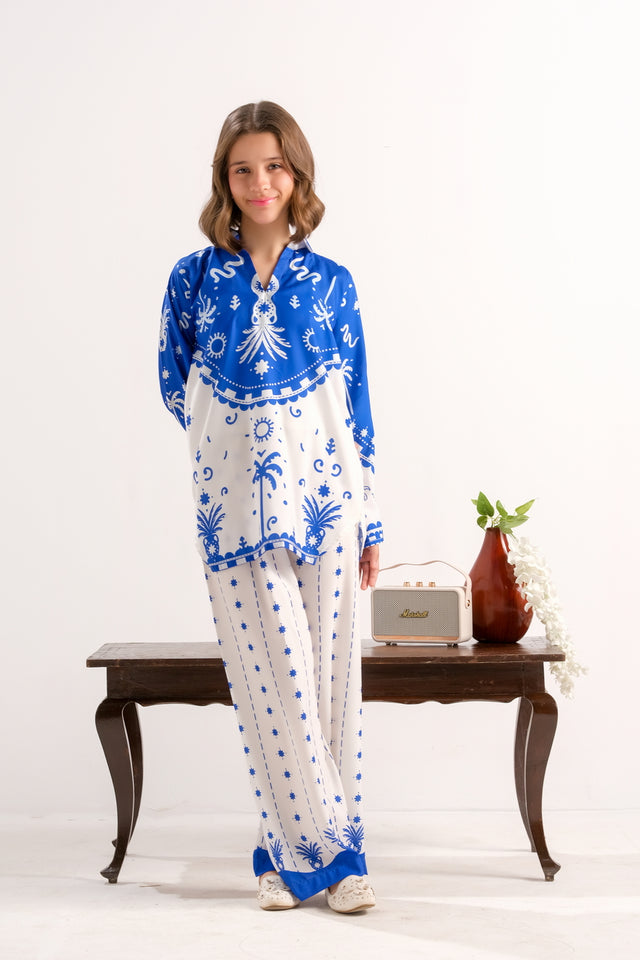 Azure Palm Charm - 2pcs