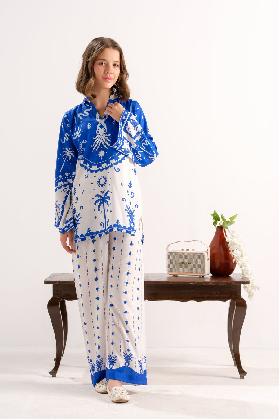 Azure Palm Charm - 2pcs